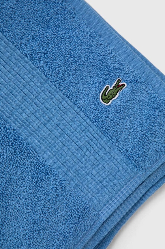 Łazienka Lacoste mały ręcznik bawełniany L Lecroco Aérien 50 x 70 cm 1037648 niebieski