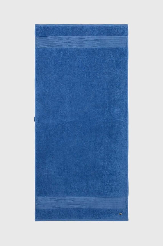 Lacoste ręcznik bawełniany L Lecroco Aérien 70 x 140 cm niebieski 1037649