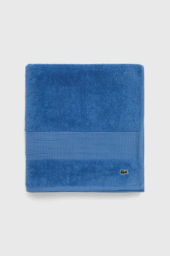 Lacoste ręcznik bawełniany L Lecroco Aérien 70 x 140 cm 1037649 niebieski AA00