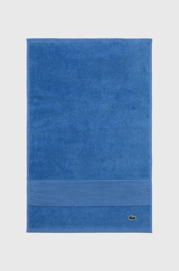 Lacoste prosop mic de bumbac L Lecroco Aérien 40 x 60 cm albastru 1037646