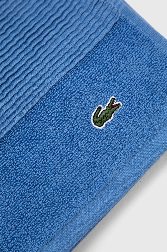 Baie Lacoste prosop mic de bumbac L Lecroco Aérien 40 x 60 cm 1037646 albastru