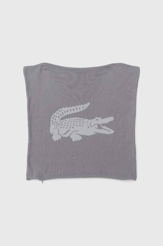 Наволочка на подушку Lacoste L Reflet Gris серый 1032034