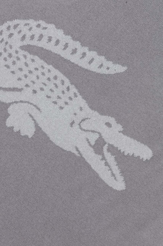 Гостиная и спальня Наволочка на подушку Lacoste L Reflet Gris 1032034 серый