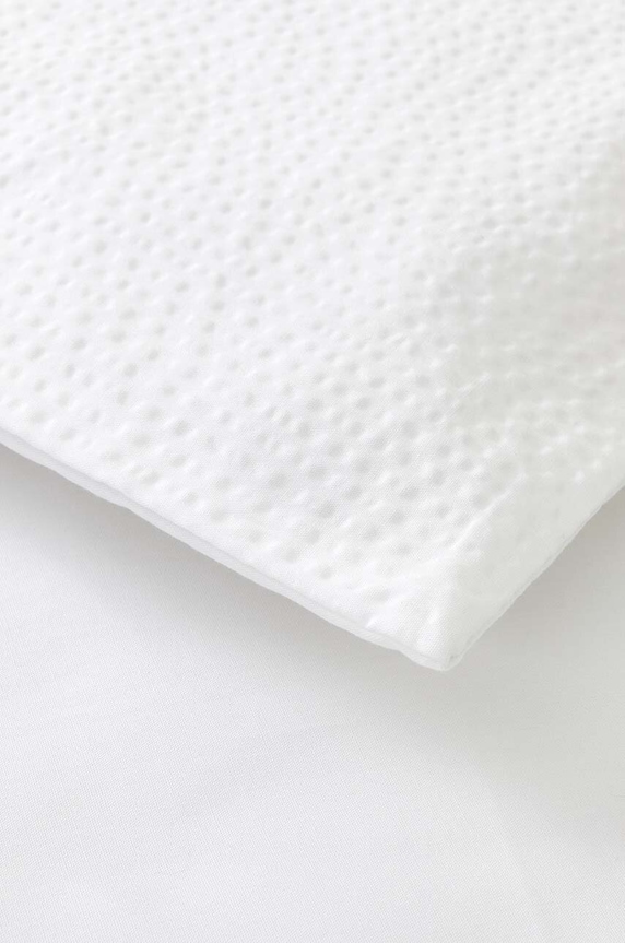 Dnevni boravak i spavaća soba Pamučna navlaka za deku Lacoste L Tamis Blanc 200 x 200 cm 1038654 bijela