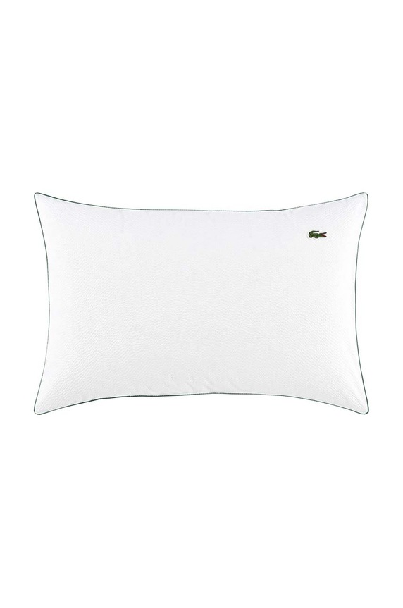 Lacoste poszewka na poduszkę bawełniana L Tamis Blanc 50 x 75 cm biały 1038678