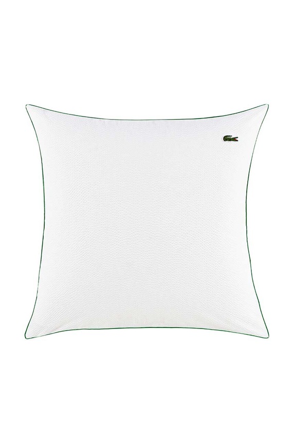 Lacoste poszewka na poduszkę bawełniana L Tamis Blanc 65 x 65 cm biały 1038679