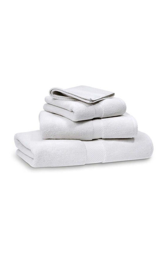 Ralph Lauren ręcznik bawełniany Avenue White 50 x 100 cm biały 14525