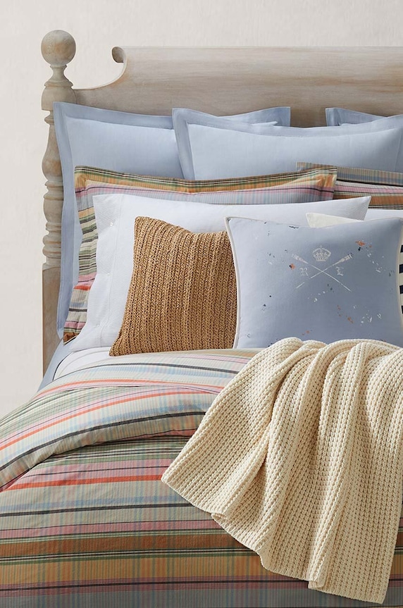 Декоративна наволочка для подушки Ralph Lauren Garet Clermont Chambray 50 x 50 cm 1038336