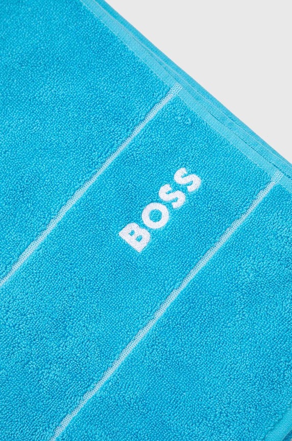 Μπάνιο Πετσέτα BOSS Plain River Blue 100 x 150 cm 1011532 μπλε
