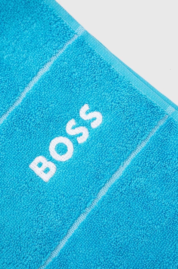 Łazienka BOSS mały ręcznik bawełniany Plain River Blue 40 x 60 cm 1011529 niebieski
