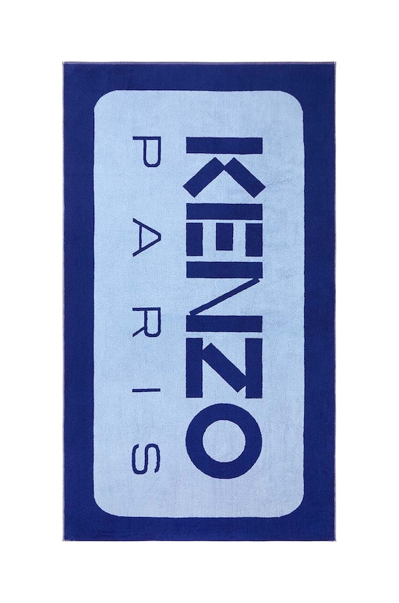 Плажна кърпа Kenzo Klabel 90 x 160 cm син 1033873