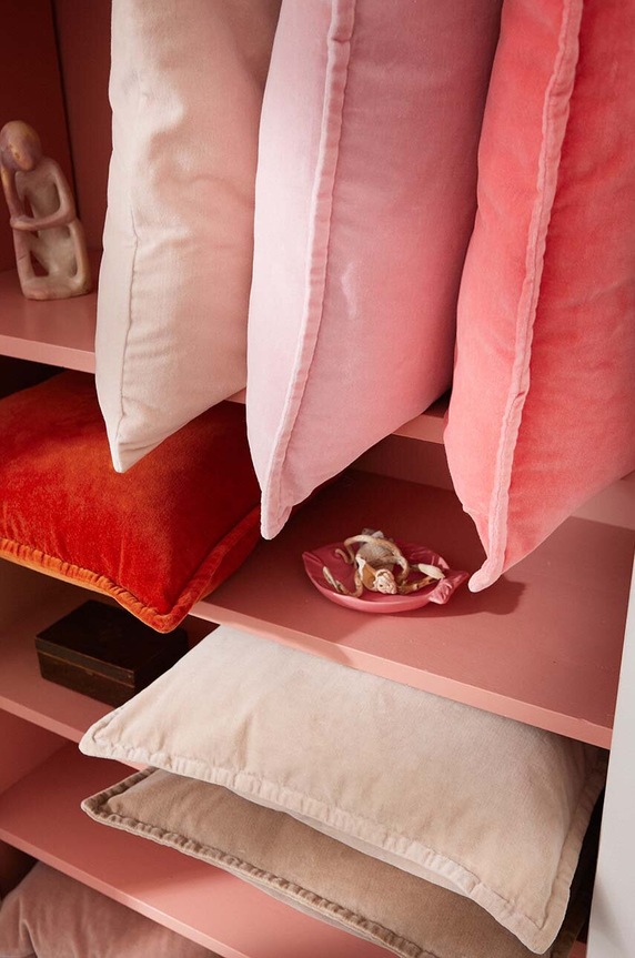 Cozy Living poszewka dekoracyjna na poduszkę Velvet Soft 6296S beżowy AA00