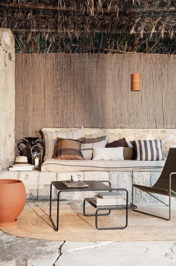 ferm LIVING perna decorativa Desert 1104263849 bej AA00