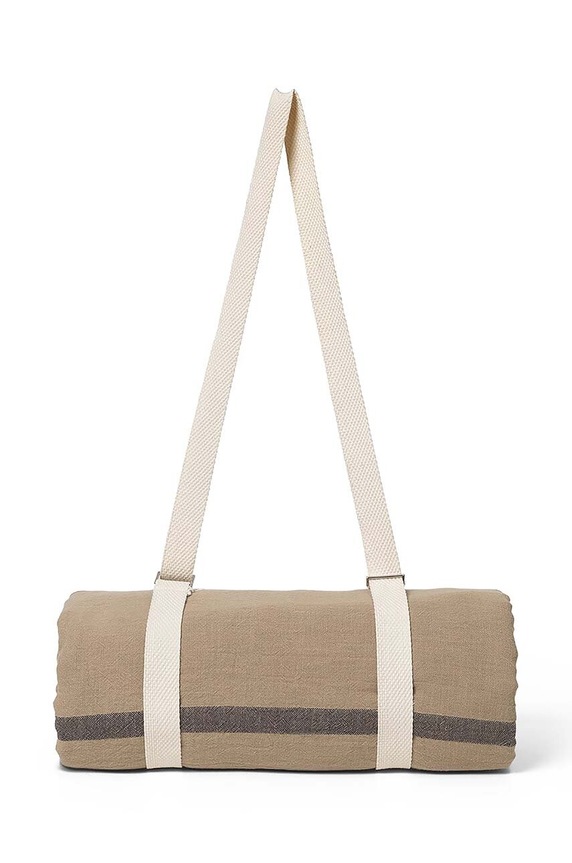 ferm LIVING piknik pléd Yard 1104265595 bézs AA00