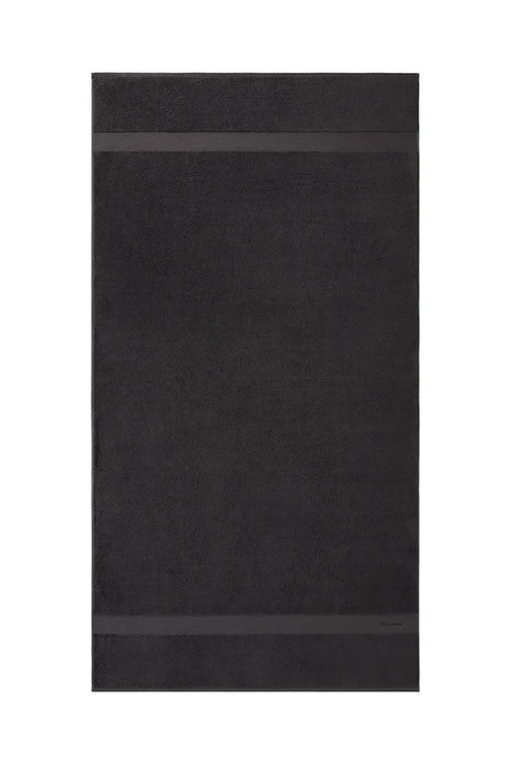 Μικρή βαμβακερή πετσέτα Ralph Lauren AVENUE Graphite 42 x 70 cm μαύρο 897383