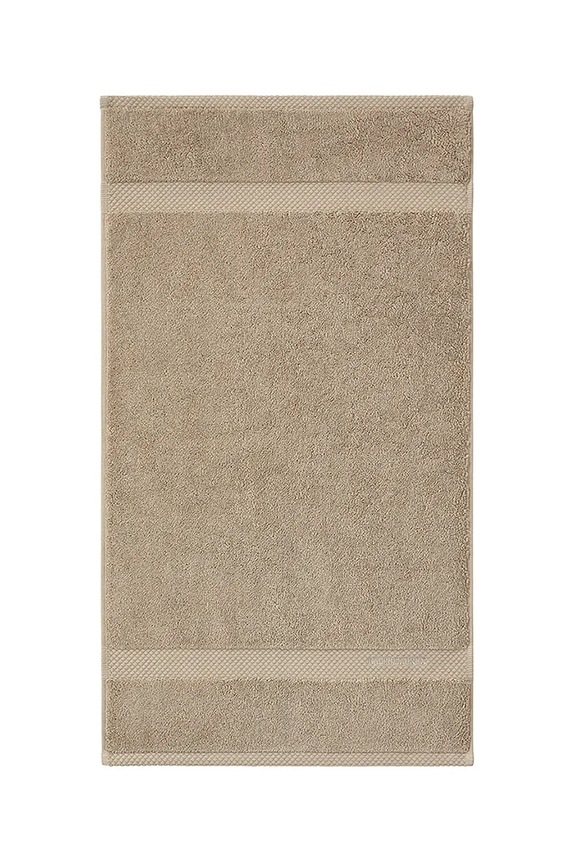 Μικρή βαμβακερή πετσέτα Ralph Lauren AVENUE Linen 42 x 70 cm μπεζ 814283