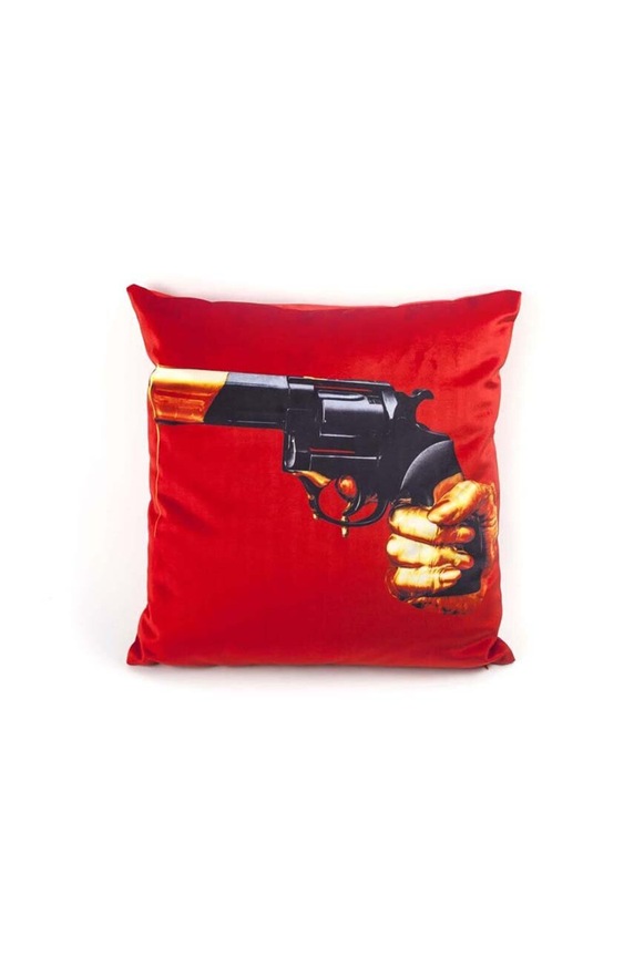 Seletti díszpárna Revolver többszínű 02312