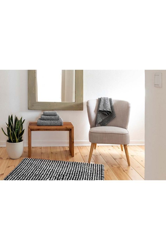 Σετ πετσέτες home & lifestyle London 3-pack μαύρο 5602488305568