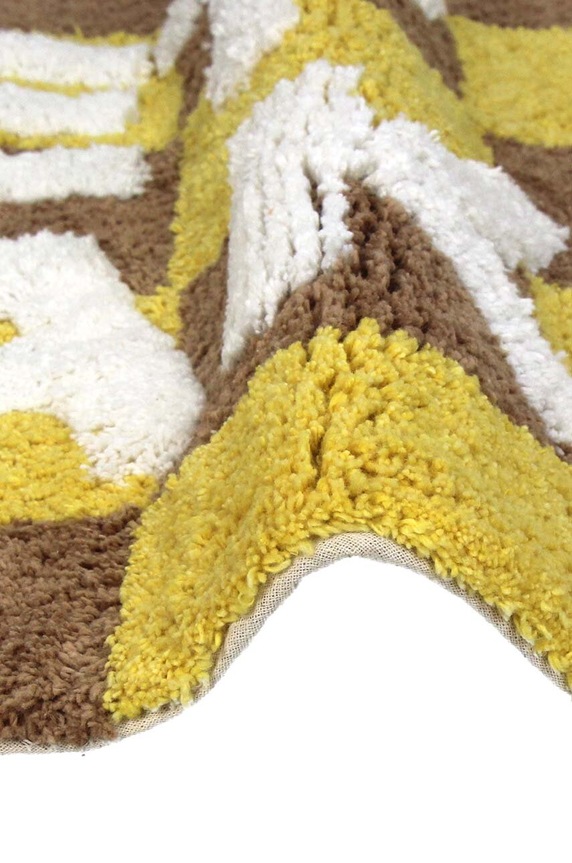 Baie Madam Stoltz covor de baie din bumbac 50 x 80 cm KAL.3991 multicolor