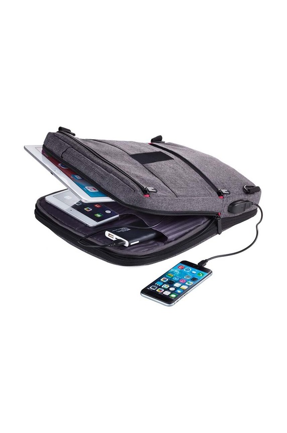 Organizator za putovanje 2u1 TROIKA Transform Pack 14,5 L TRRUC70.GY siva AA00