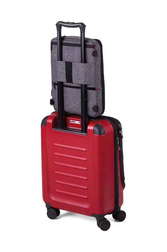 Organizator za putovanje 2u1 TROIKA Transform Pack 14,5 L siva TRRUC70.GY