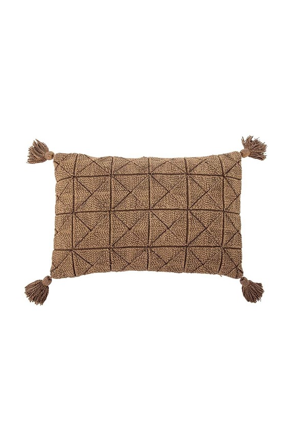 Bloomingville poduszka ozdobna Auna brązowy 82066188