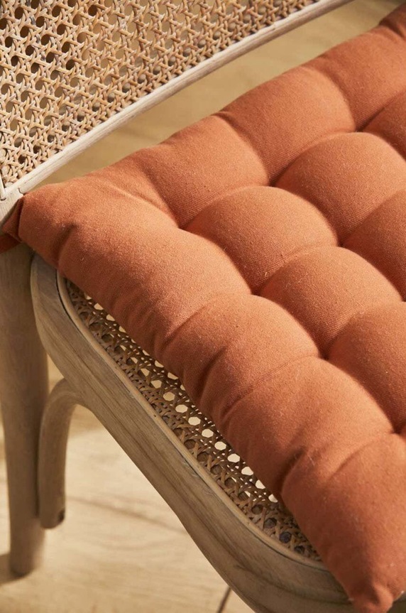 Σαλόνι και υπνοδωμάτιο Μαξιλάρι καρέκλας Calma House Gavema GAVEMA.40G.TIE πορτοκαλί