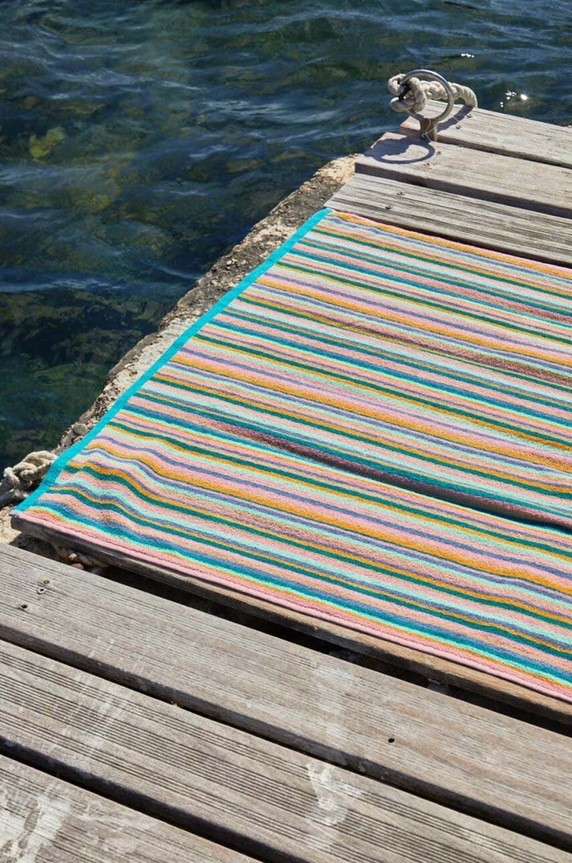 Calma House ręcznik bawełniany Iris 100 x 180 cm IRIS.100.MUL multicolor