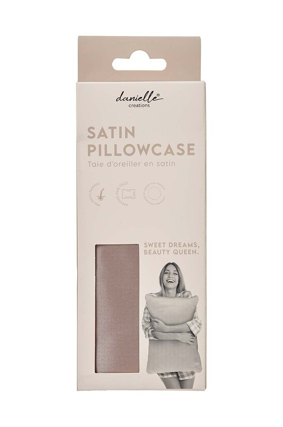 Saténový povlak na polštář Danielle Beauty Simply Slouch Satin DC0181SP béžová AA00
