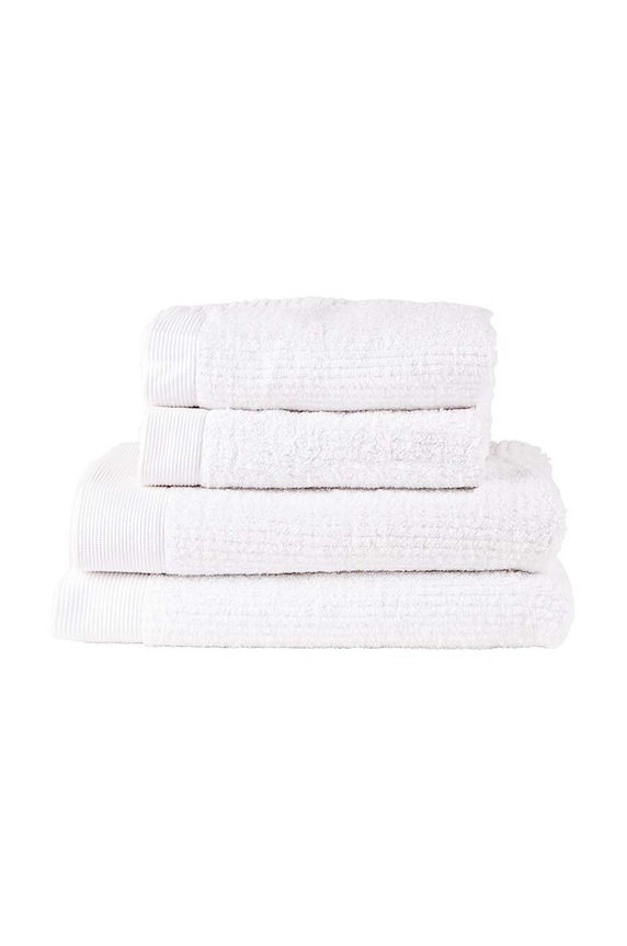 Zone Denmark set de prosoape Classic White 4-pack alb 331994