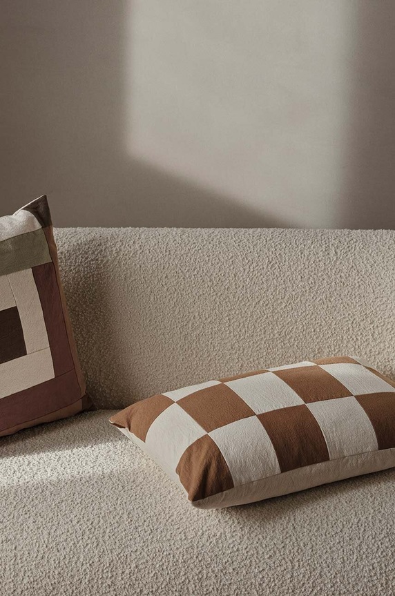 ferm LIVING perna decorativa Fold Patchwork 1104268649 multicolor AA00