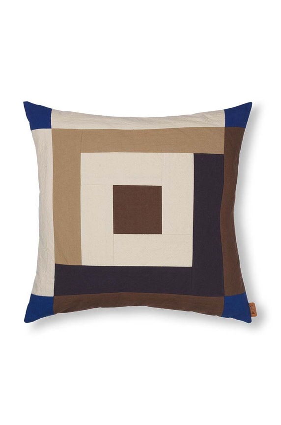 ferm LIVING față de pernă Border Patchwork Cushion multicolor 1104268644