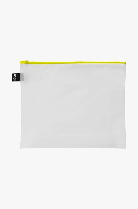 LOQI zestaw saszetek Milky Neon 3-pack transparentny Q.ZP.TR.NE