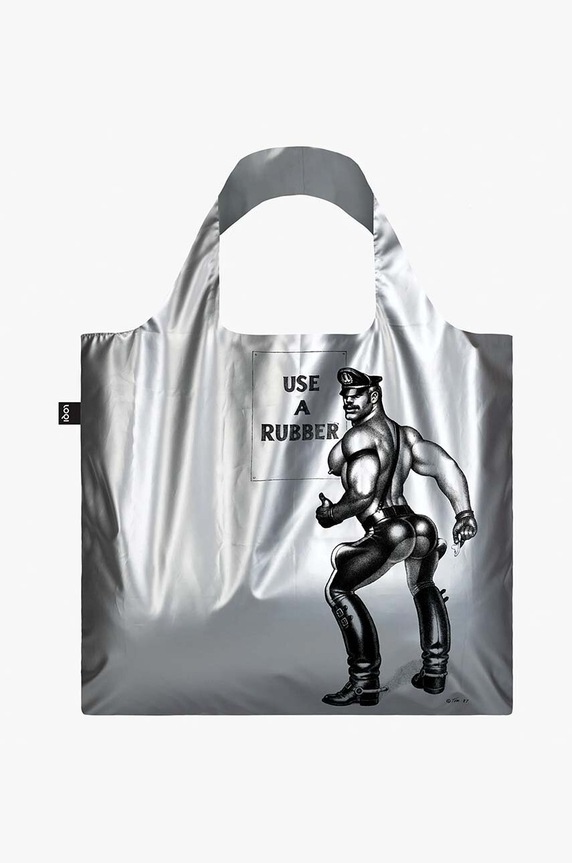LOQI bagaglio a mano Loqi Museum Tom of Finland grigio Q.TF.SM