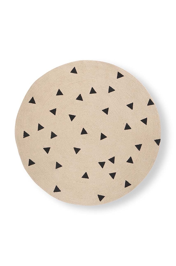 Χαλί από γιούτα ferm LIVING Jute Carpet S/O100 cm πολύχρωμο 8102