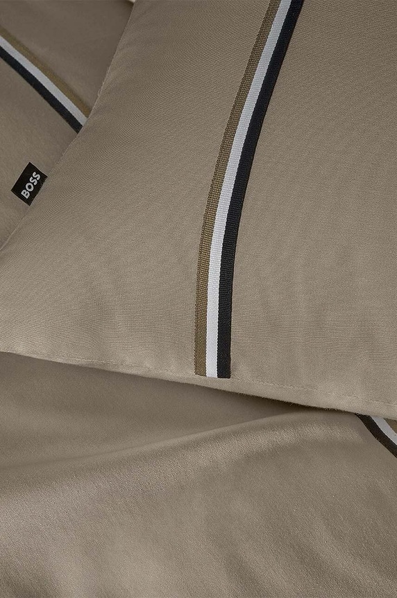 Βαμβακερή μαξιλαροθήκη BOSS BLINEA Beige 65 x 65 cm μπεζ 1041026