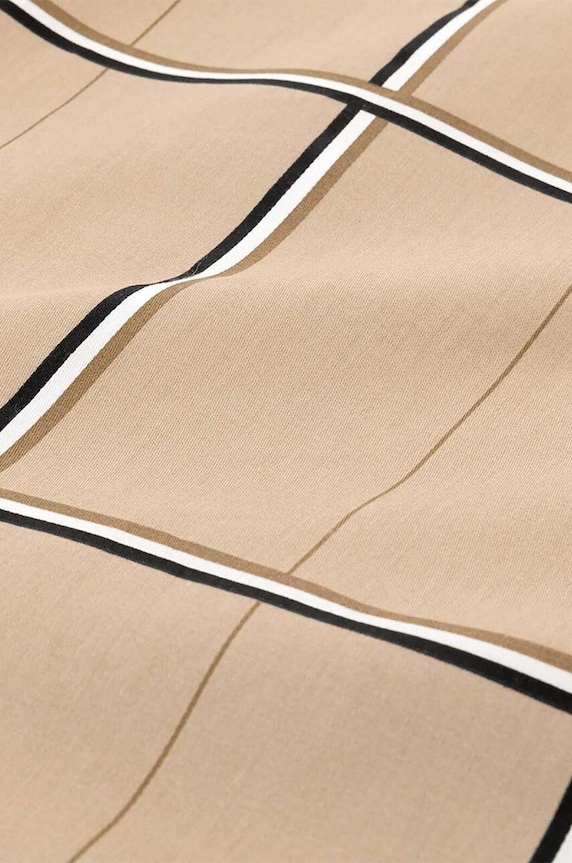 Living și dormitor BOSS husă pilota de bumbac BOSSCHEC Beige 140 x 200 cm 1041100 bej