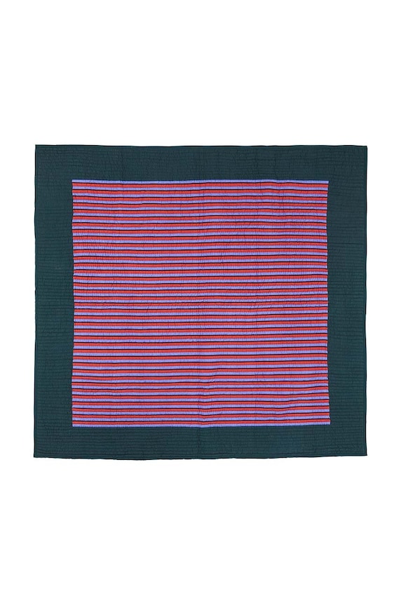 Памучно покривало Hübsch Twist 260 x 260 cm многоцветен 701601