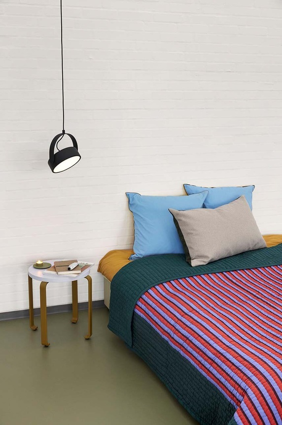 Памучно покривало Hübsch Twist 260 x 260 cm 701601 многоцветен AA00
