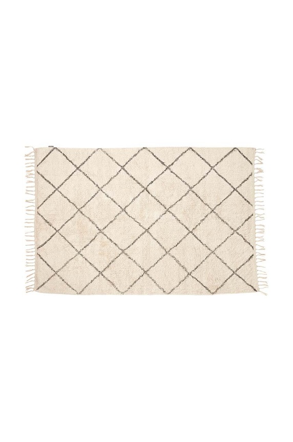 Hübsch covor Rhomb 120 x 180 cm bej 740401