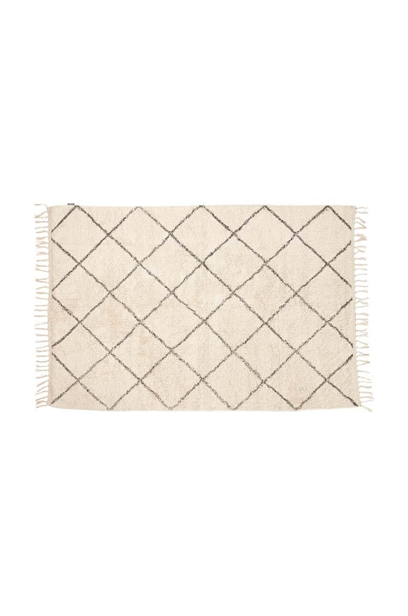 Hübsch covor Rhomb 120 x 180 cm bej 740401