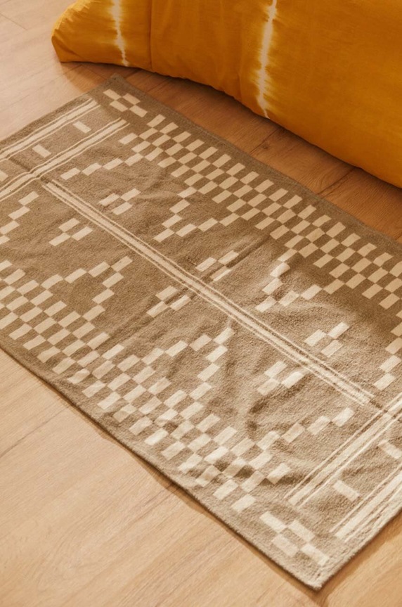 Бавовняний килим Calma House Farim 90 x 150 cm бежевий FARIM.150.BEI