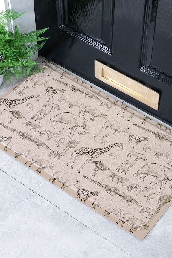 Otirač Artsy Doormats Elephant Vintage DMW.ELEPHANTANDCO.7040 šarena AA00