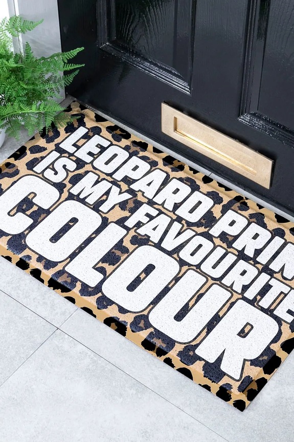 Artsy Doormats preș Brown Leopard 70x40 cm DMW.LEOPARDPRINTBROWN multicolor AA00