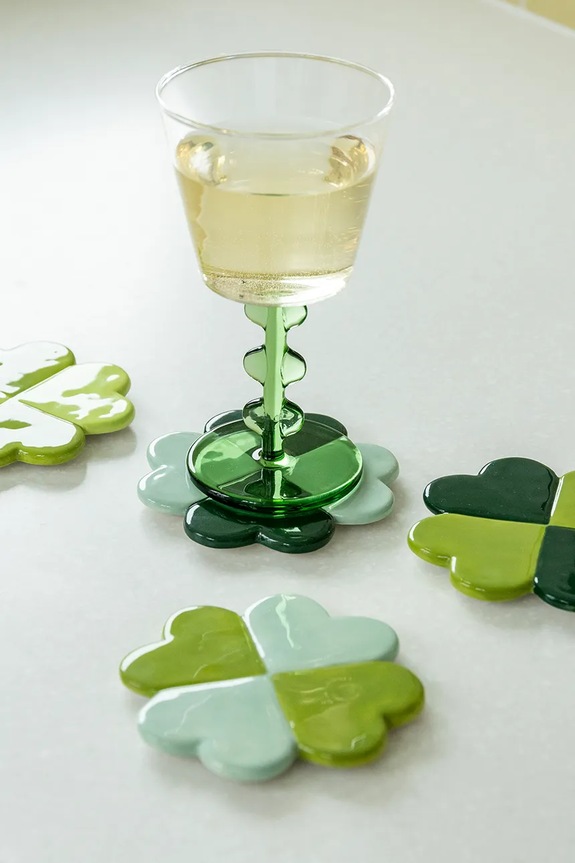 Sada podložiek pod poháre &k amsterdam lucky clover 4-pak 2842.01