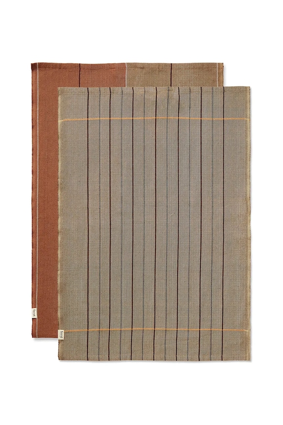 Πετσέτα κουζίνας ferm LIVING Ito 2-pack πολύχρωμο 1104270140