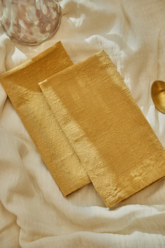 Σετ από βαμβακερές χαρτοπετσέτες Gavema 2-pack GAVEMA2.45S.MOS κίτρινο AA00