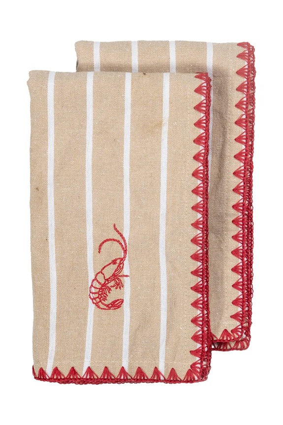 Byon zestaw serwetek 45x45 cm 2-pack beżowy 5219805203