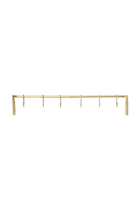 Закачалка за стена ferm LIVING Kitchen Rod 55 cm жълт 5479