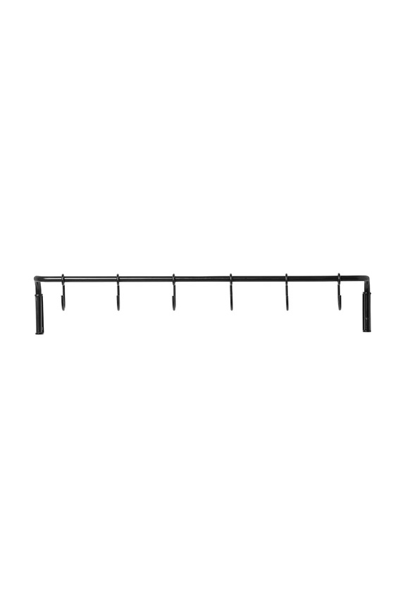 ferm LIVING wieszak ścienny Kitchen Rod 55 cm czarny 5480